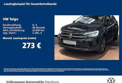 Neu VW Taigo Life 116 PS (85 kW) 2025 Schwarz SUV