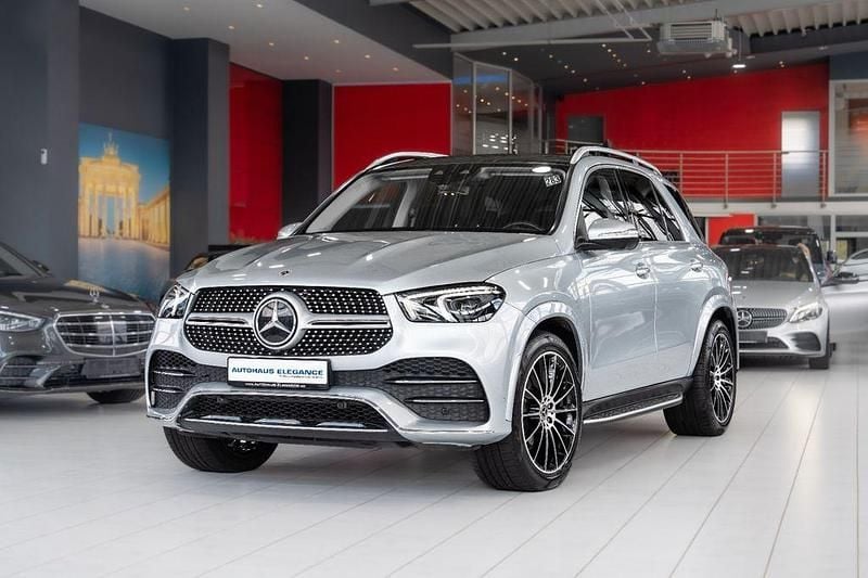 Hightech silber Gebraucht 2022 Mercedes GLE400 AMG line SUV | 66.980 € (Guter Preis) - Bild 1/4
