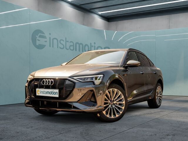 Grau Gebraucht 2022 Audi e-tron Sportback S-Line SUV | 53.790 € - Bild 1/2