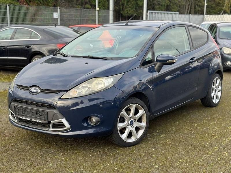 Blau Gebraucht 2009 Ford Fiesta Trend Kleinwagen | 2.300 € (Guter Preis) - Bild 1/4