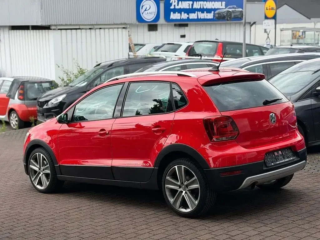 Gebraucht VW Polo Cross 105 PS (77 kW) 2012 Rot Kleinwagen