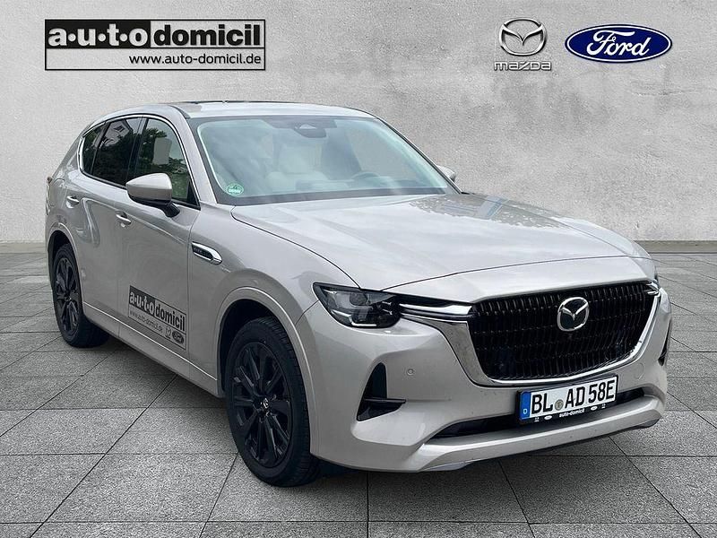 Grau Gebraucht 2023 Mazda CX-60 Takumi-Line SUV | 45.990 € (Teuer) - Bild 1/4