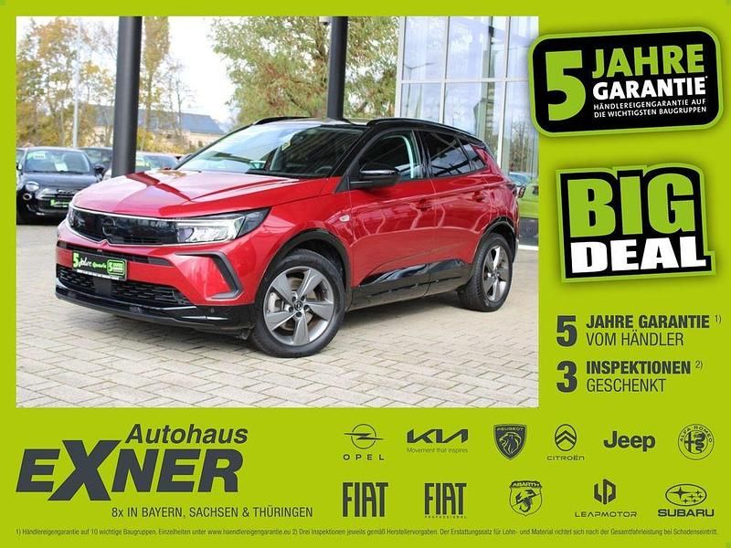Rubin rot / dach schwarz Gebraucht 2022 Opel Grandland X GS Line SUV | 23.400 € (Fairer Preis) - Bild 1/4