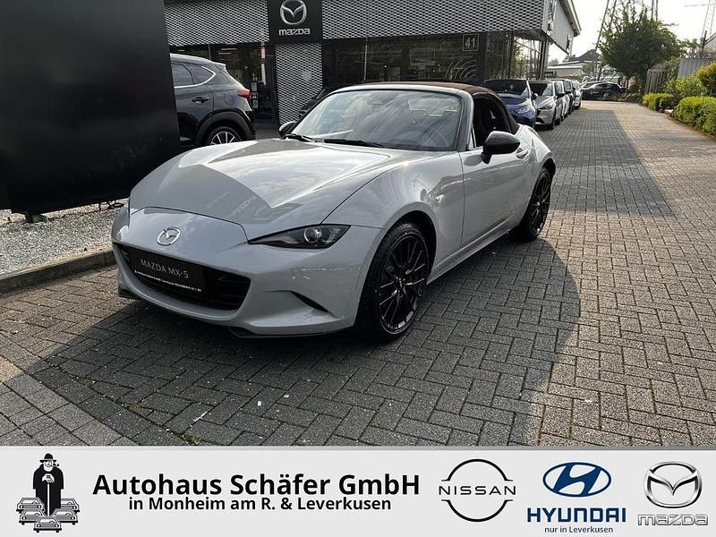 Grau Neu 2025 Mazda MX5 Homura-Line Cabrio | 31.858 € (Guter Preis) - Bild 1/4