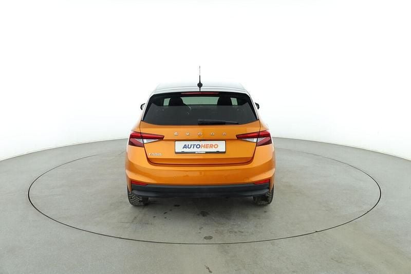 Gebraucht Skoda Fabia First Edition 2022 Orange Kleinwagen