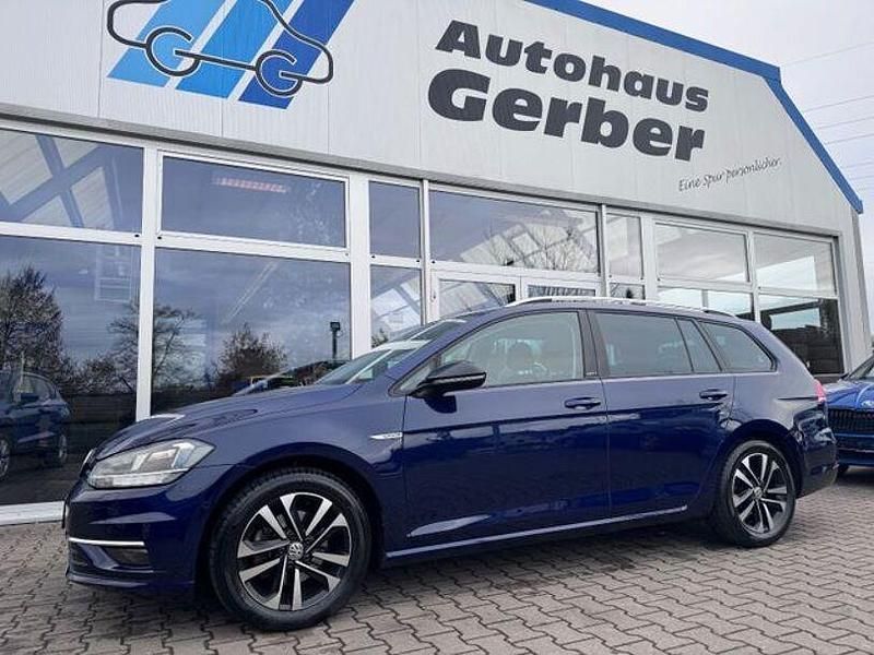 Blau Gebraucht 2019 VW Golf VII IQ Drive Limousine | 16.950 € (Fairer Preis) - Bild 1/4