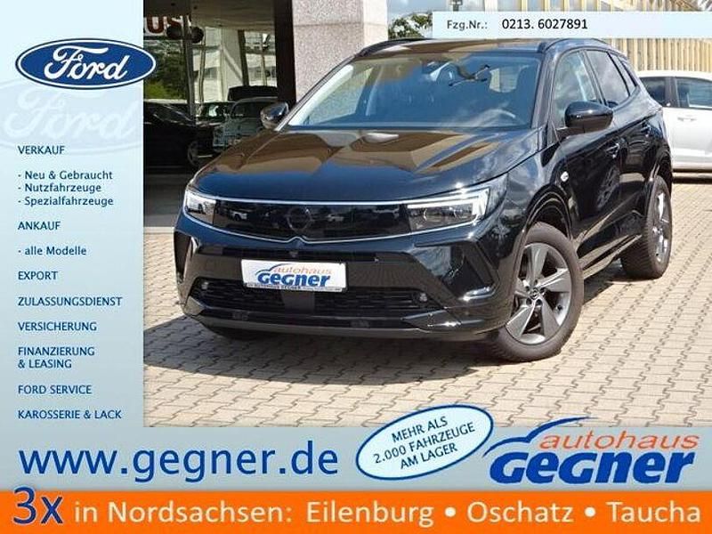 Diamant schwarz metallic Gebraucht 2023 Opel Grandland X GS Line SUV | 23.640 € (Guter Preis) - Bild 1/4