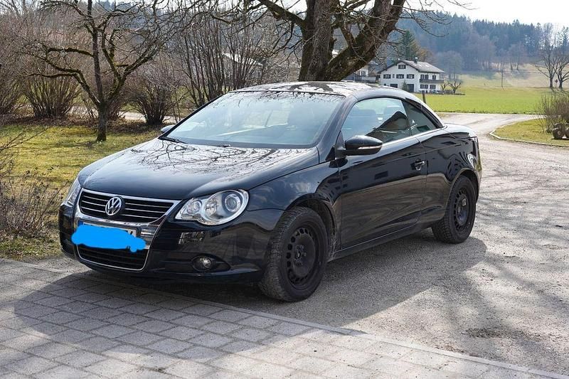 Gebraucht VW Eos 160 PS (117 kW) 2010 Schwarz Cabrio