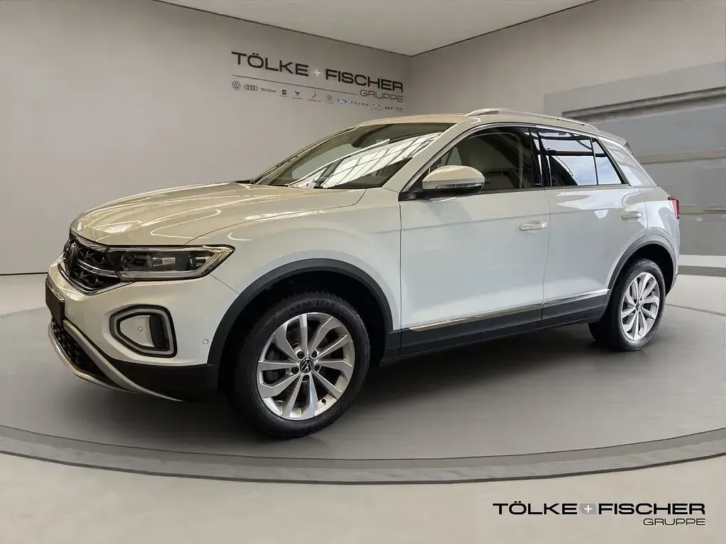 Gebraucht VW T-Roc Style 150 PS (110 kW) 2023 Weiß SUV