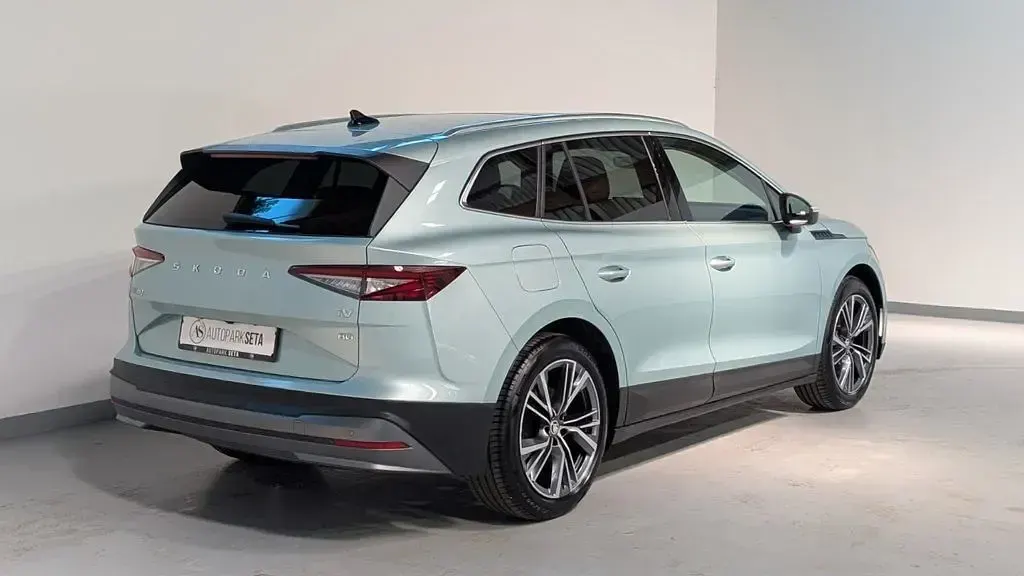 Gebraucht Skoda Enyaq iV ecoSuite 150 kW (204 PS) 2023 Silber SUV