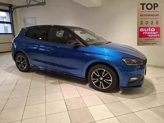 Blau Gebraucht 2024 Skoda Fabia Monte Carlo Limousine | 20.498 € (Guter Preis) - Bild 1/4