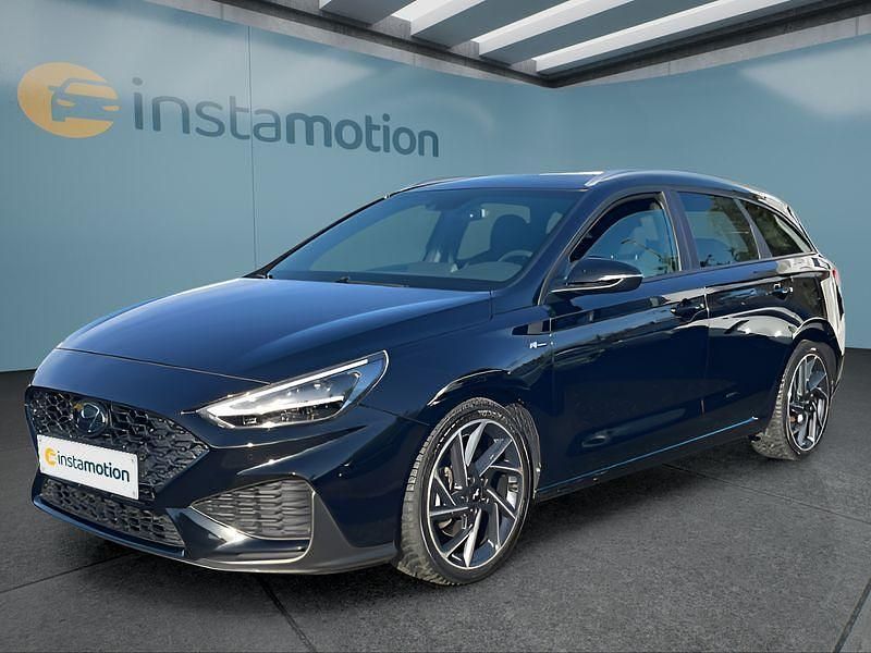 Schwarz Gebraucht 2021 Hyundai i30 N Line Kombi | 18.799 € (Fairer Preis) - Bild 1/4