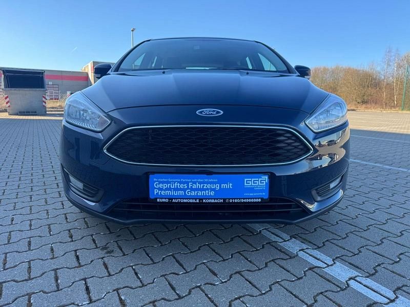 Gebraucht Ford Focus Trend 105 PS (77 kW) 2017 Blau Kombi