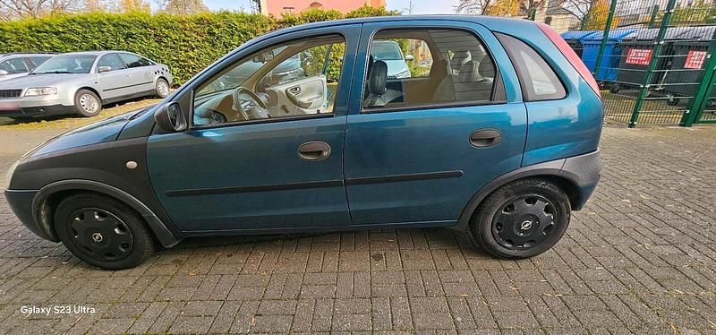 Gebraucht Opel Corsa 75 PS (55 kW) 2001 Blau Kleinwagen