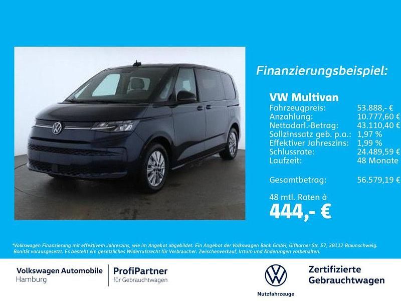 Blau Gebraucht 2024 VW Multivan Life Van | 53.888 € (Etwas zu teuer) - Bild 1/4