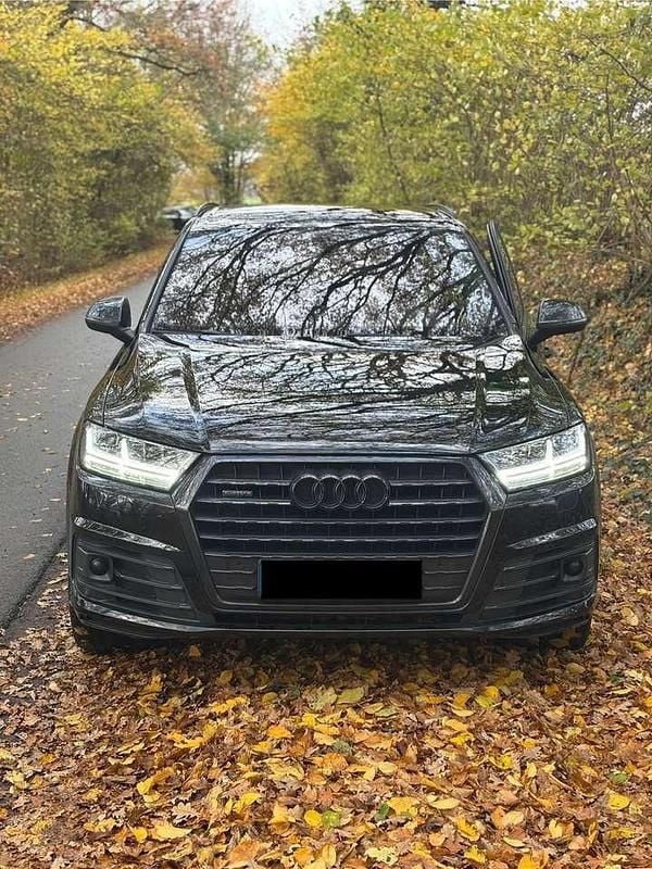 Schwarz Gebraucht 2017 Audi Q7 S-Line SUV | 32.000 € (Superpreis) - Bild 1/4