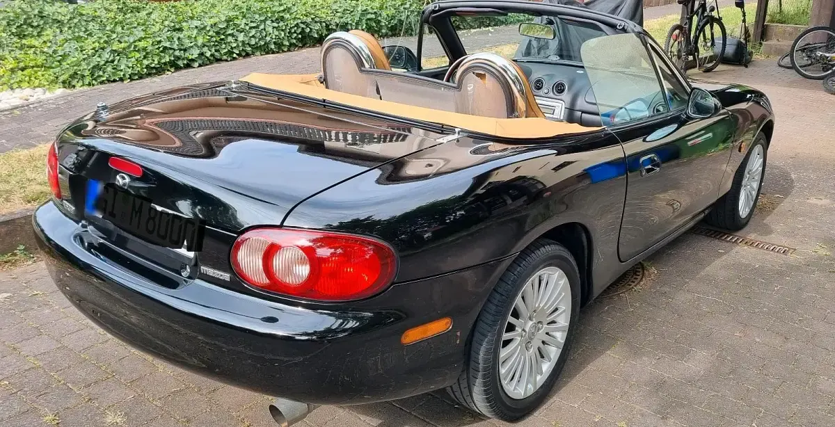 Occasion Mazda MX5 110 ch (80 kW) 2005 Noir Cabriolet