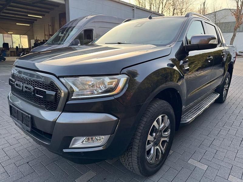 Gebraucht Ford Ranger Wildtrack 200 PS (147 kW) 2017 Schwarz Pickup
