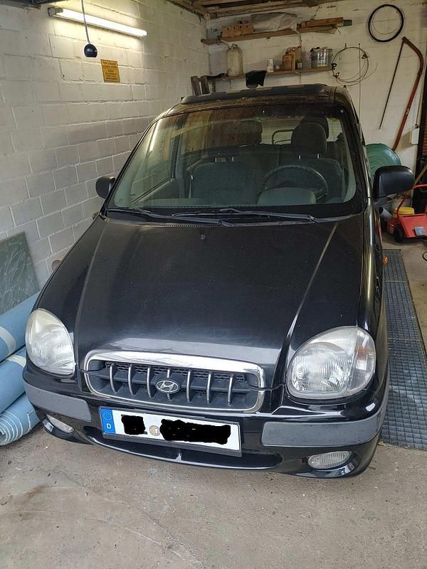 Schwarz Gebraucht 2001 Hyundai Atos Kleinwagen | 550 € - Bild 1/4