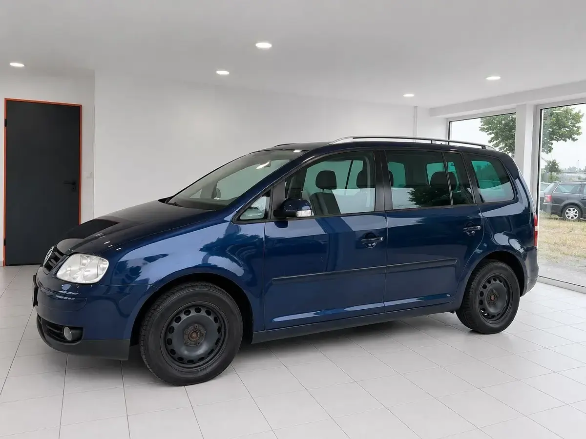 Gebraucht VW Touran Highline 140 PS (102 kW) 2004 Blau Van / Kleinbus