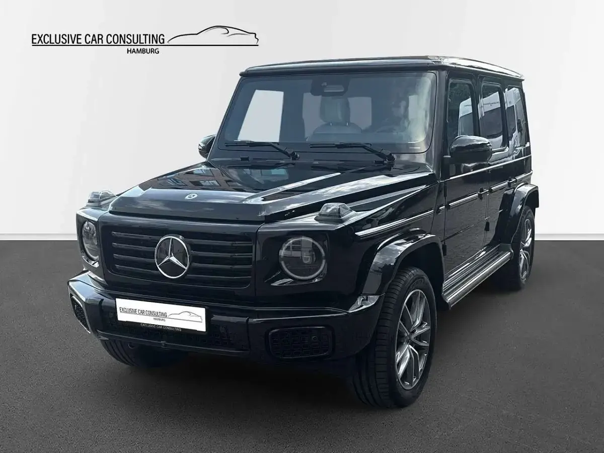 Neu Mercedes G500 AMG line 449 PS (330 kW) 2026 Obsidianschwarz metallic SUV