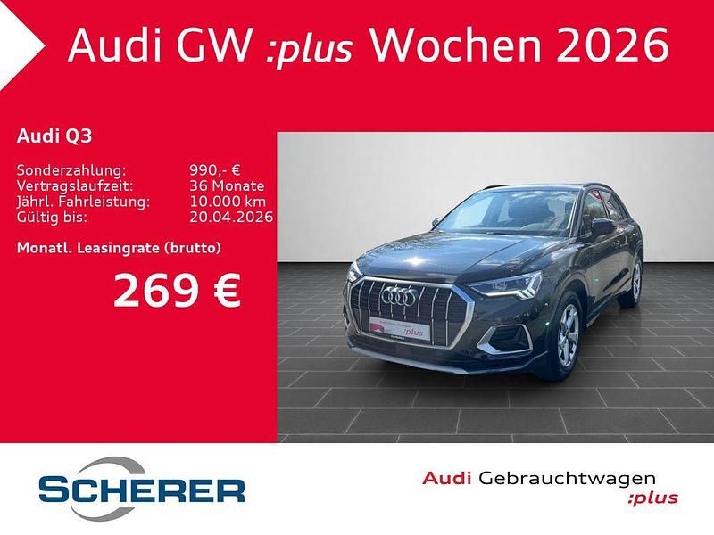 Gebraucht Audi Q3 Ambiente 150 PS (110 kW) 2025 Mythosschwarz metallic (metallic) SUV