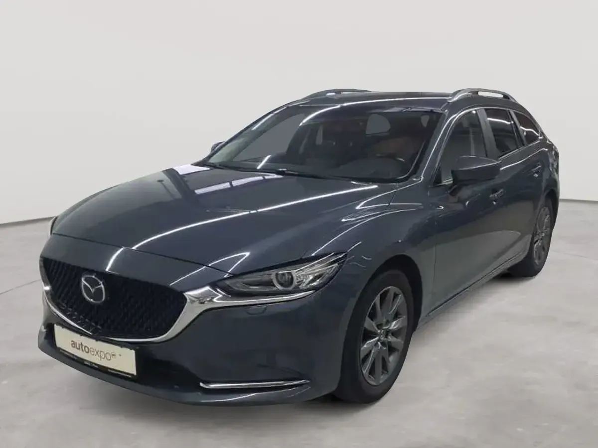 Gebraucht Mazda 6 Exclusive-Line 145 PS (106 kW) 2022 Polymetal grau metallic Kombi