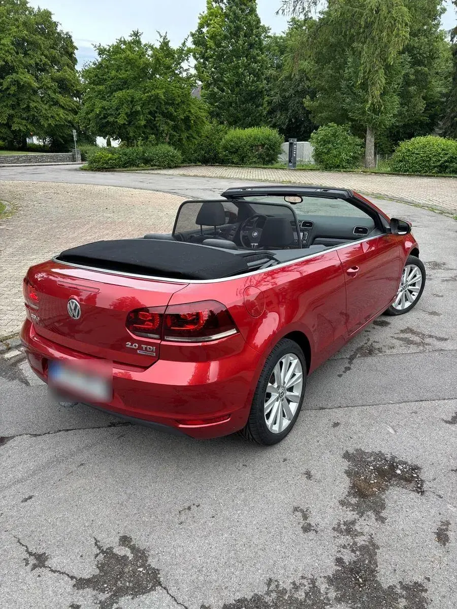 Gebraucht VW Golf Cabriolet 140 PS (102 kW) 2012 Rot Cabrio