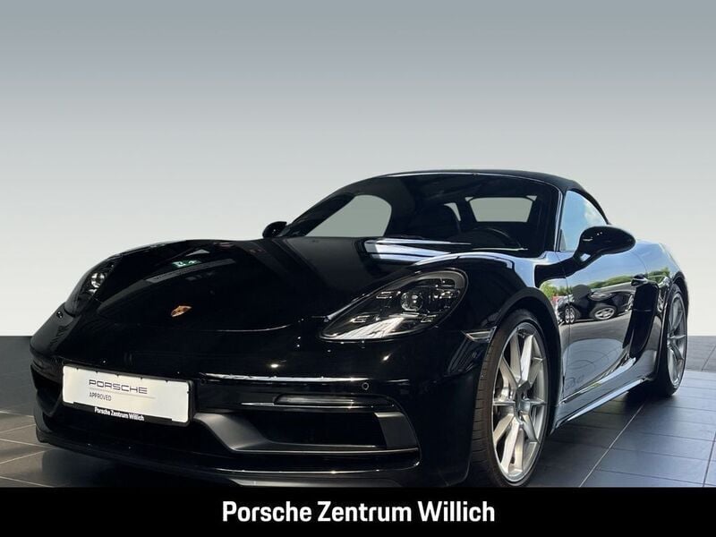 Schwarz Gebraucht 2021 Porsche 718 Boxster Cabrio | 77.718 € (Superpreis) - Bild 1/4