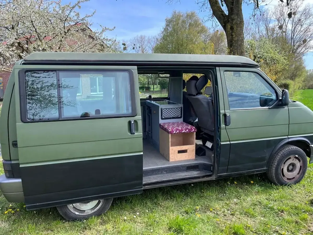 Second-hand VW T4 68 CP (50 kW) 1995 Verde Van