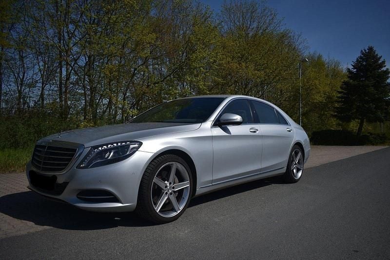 Silber Gebraucht 2014 Mercedes S350 Limousine | 31.500 € (Superpreis) - Bild 1/4