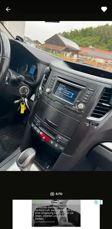 Käytetty Subaru Outback Active 150 HP (110 kW) 2013 Musta Farmari