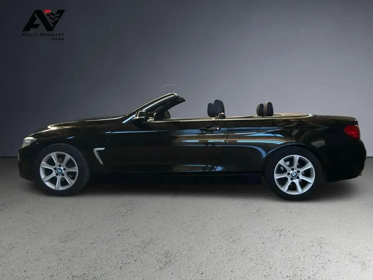 Gebraucht BMW 420 Cabriolet Advantage 184 PS (135 kW) 2017 Schwarz Cabrio
