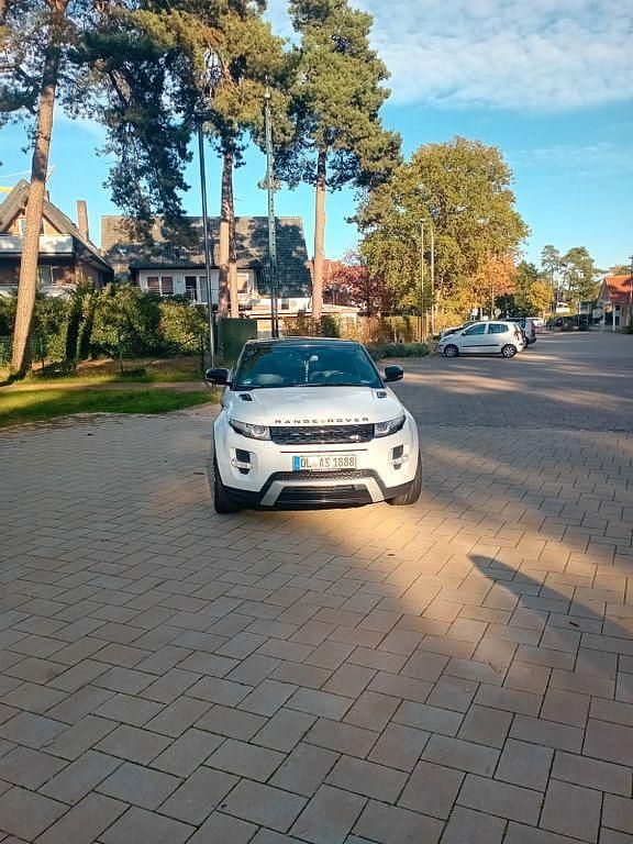 Weiß Gebraucht 2012 Land Rover Range Rover evoque Prestige SUV | 10.500 € (Fairer Preis) - Bild 1/4