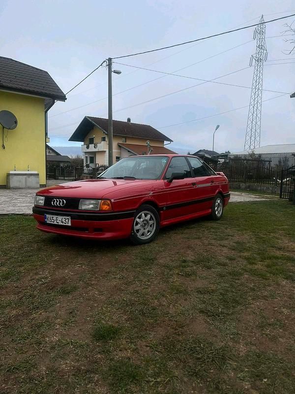 Gebraucht Audi 80 90 PS (66 kW) 1988 Rot Limousine