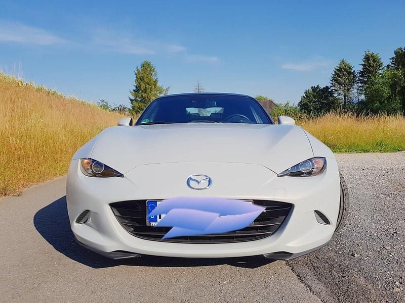 Gebraucht Mazda MX5 Sports-Line 160 PS (117 kW) 2016 Weiß Cabrio