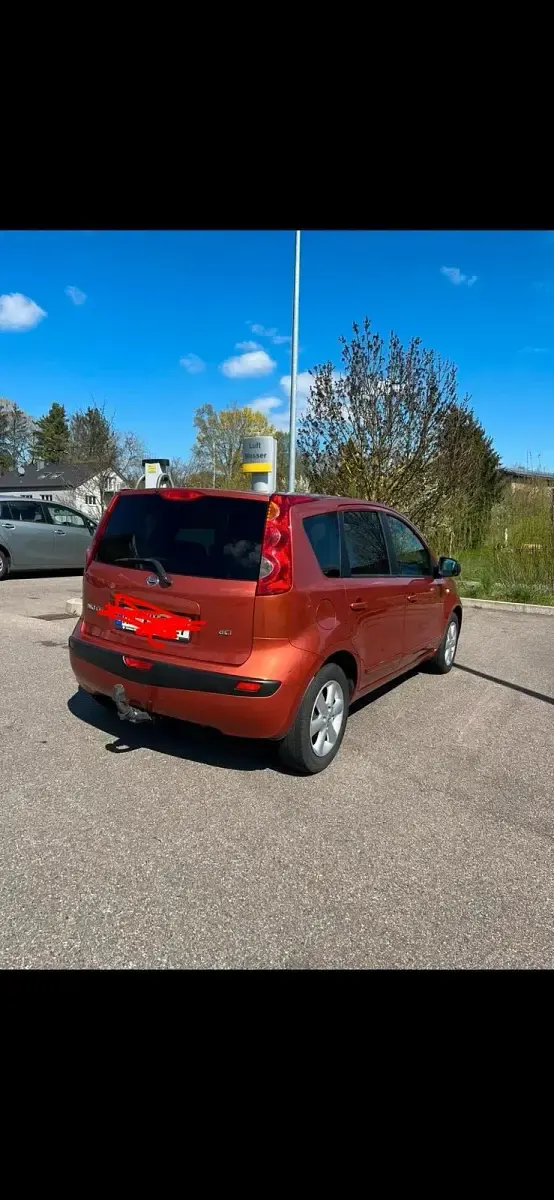 Gebraucht Nissan Note 86 PS (63 kW) 2007 Orange Kleinwagen