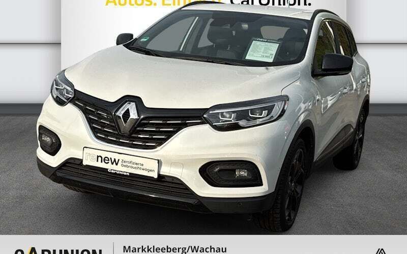Perlmuttweiß metallic Gebraucht 2021 Renault Kadjar Black Edition SUV | 18.995 € (Fairer Preis) - Bild 1/4