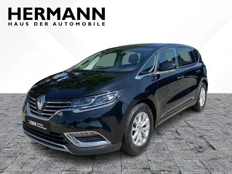 Black pearlschwarz metallic ( Gebraucht 2017 Renault Espace Business Van / Kleinbus | 23.448 € (Teuer) - Bild 1/4