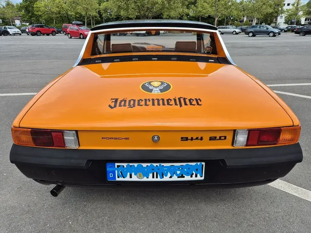 Gebraucht Porsche 914 95 PS (69 kW) 1974 Orange Cabrio