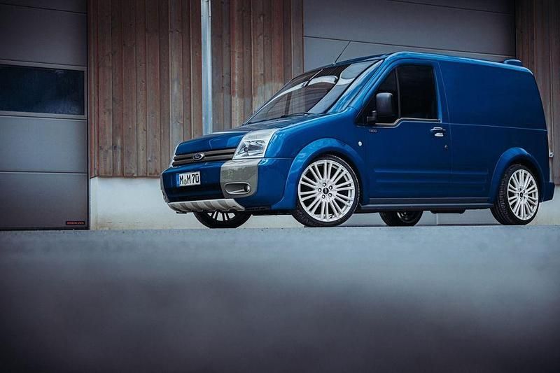 Gebraucht Ford Transit Connect Performance Edition 110 PS (80 kW) 2009 Blau Van / Kleinbus