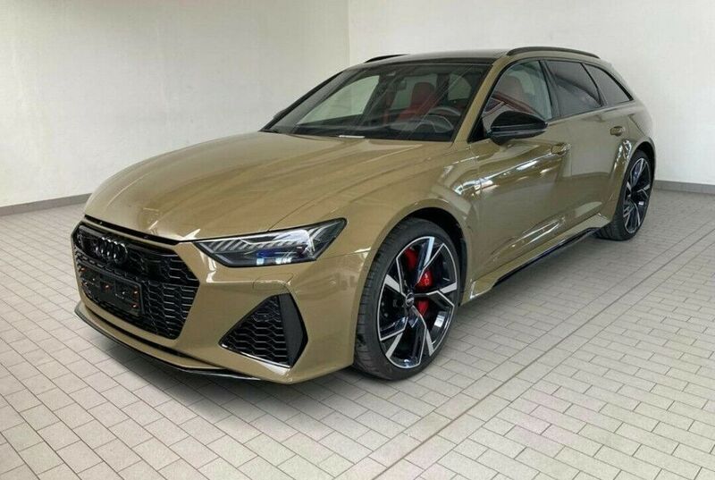 Gebraucht Audi RS6 Exclusive 600 PS (441 kW) 2020 Individuallackierung taktikgrü Kombi