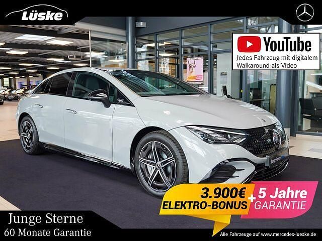 Manufaktur alpingrau uni Gebraucht 2023 Mercedes EQE300 AMG Line Premium Limousine | 55.900 € - Bild 1/2