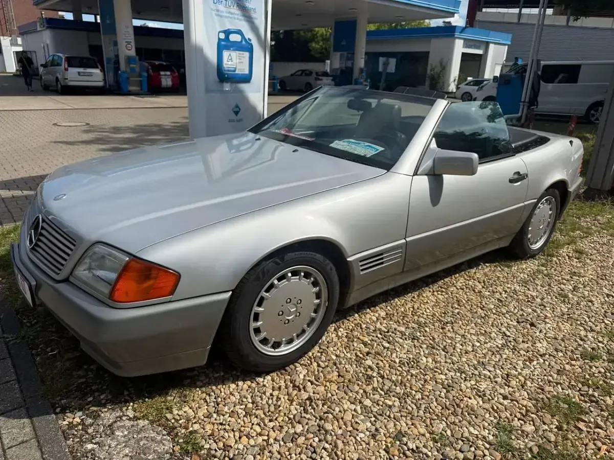 Gebraucht Mercedes SL300 190 PS (139 kW) 1990 Silber Cabrio