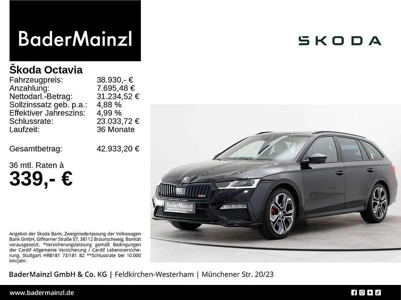Blackmagic perleffekt Gebraucht 2024 Skoda Octavia RS Kombi | 38.930 € (Fairer Preis) - Bild 1/3