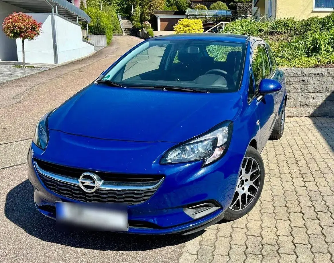 Gebraucht Opel Corsa Selection 69 PS (50 kW) 2018 Blau Kleinwagen