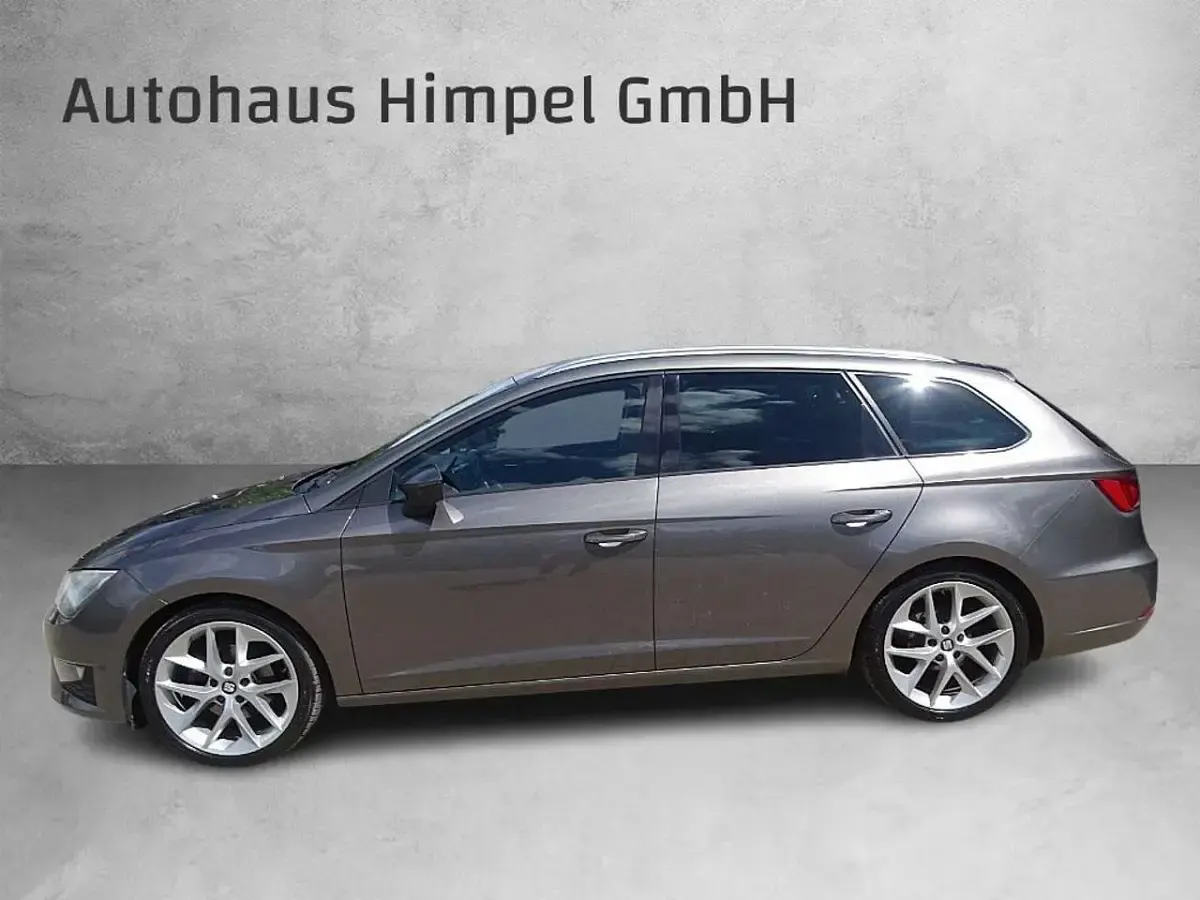Gebraucht Seat Leon ST FR 125 PS (91 kW) 2016 "technic" grau Kombi