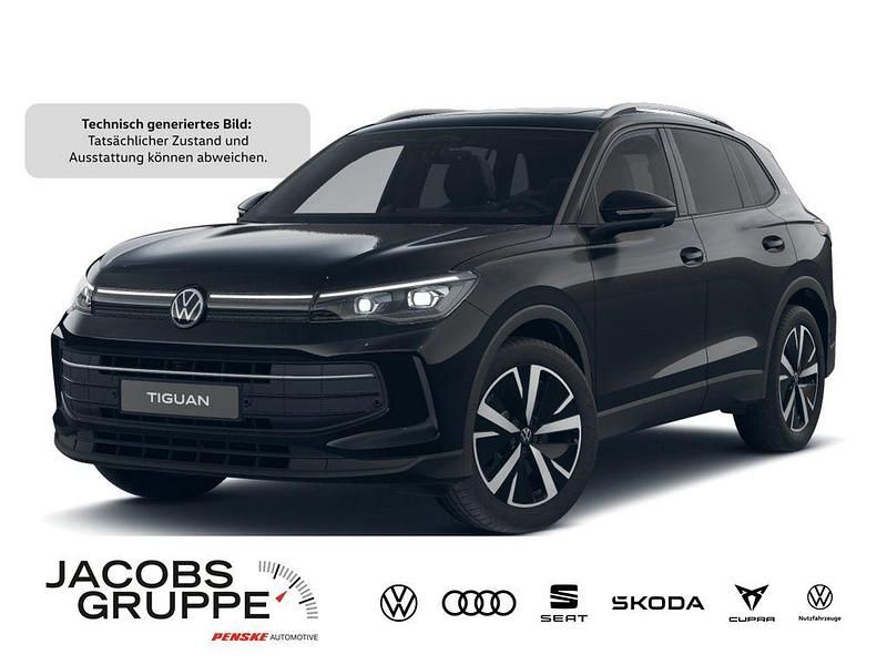 Schwarz Gebraucht 2024 VW Tiguan Goal SUV | 39.640 € (Superpreis) - Bild 1/4