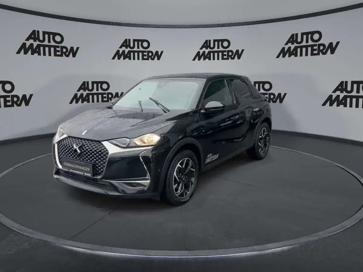 Gebraucht DS Automobiles DS3 Crossback 131 PS (96 kW) 2022 Lackierung schwarz perla nera/ SUV