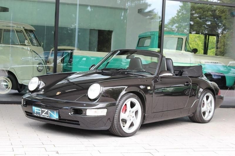 Schwarz Gebraucht 1991 Porsche 964 Cabrio | 89.900 € - Bild 1/4